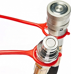 Муфты гидравлических шлангов гидравлических стыковых сварочных аппаратов для пнд труб Gas Fusion Red-450 (220 V)