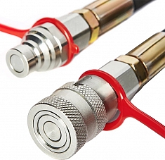 Муфты гидравлических шлангов гидравлического стыкового сварочного аппарата для пэ труб Gas Fusion Red-400 (220 V)