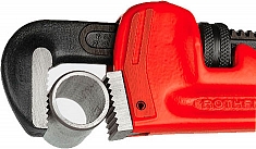 Применение прямого трубного ключа Rothenberger Heavy Duty 60"