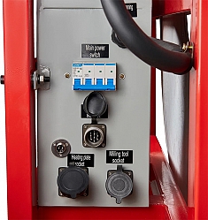 Разъемы электрощита гидравлического стыкового сварочного аппарата для пнд труб Gas Fusion Red-630