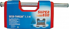 Упаковка ручного резьбонарезного клуппа Super-Ego 600 Set Promo 1/2"-3/4"-1"-1 1/4" BSPT R